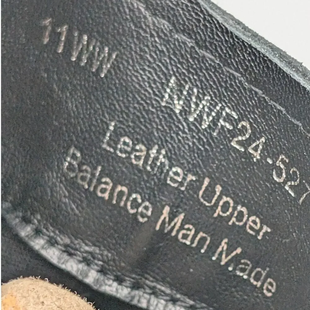 David Tate Maverick Ankle Bootie Women's Black Antique Leather Size US11W EU41